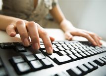 počítač, ruky, bankovníctvo, hacker, klávesnica, písať
