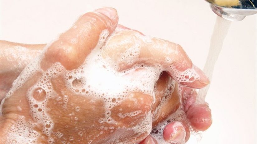 hygiena - čistota - umývanie rúk - mydlo