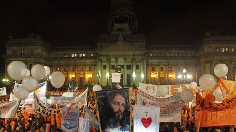 Argentína, protest