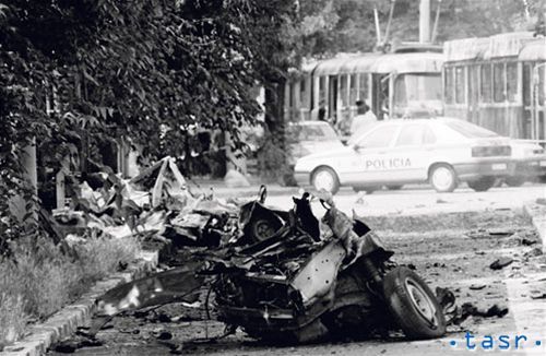 daničovci, výbuch, auto, tuti, papas 