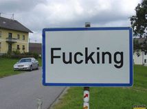 značka, Fucking, rakúska dedina