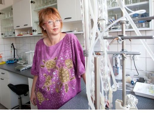 Vedeckým záujmom chemičky Alexandry...