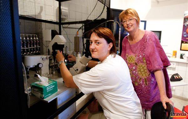 Alexandra Záhradníková pracuje vo výskumnom...