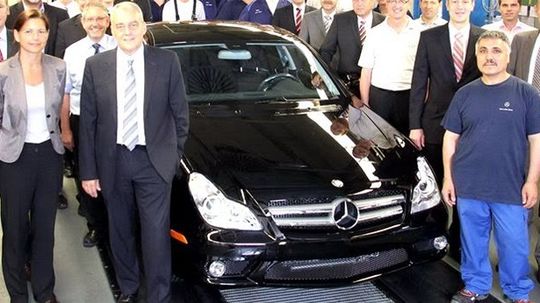 Trieda CLS sa vyrábala v Nemecku a Mexiku.