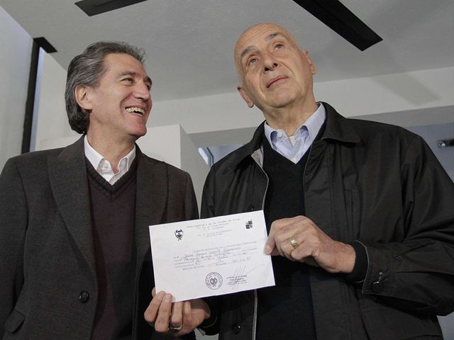 Jose Luis David Navarro (vľavo) a Miguel Angel...