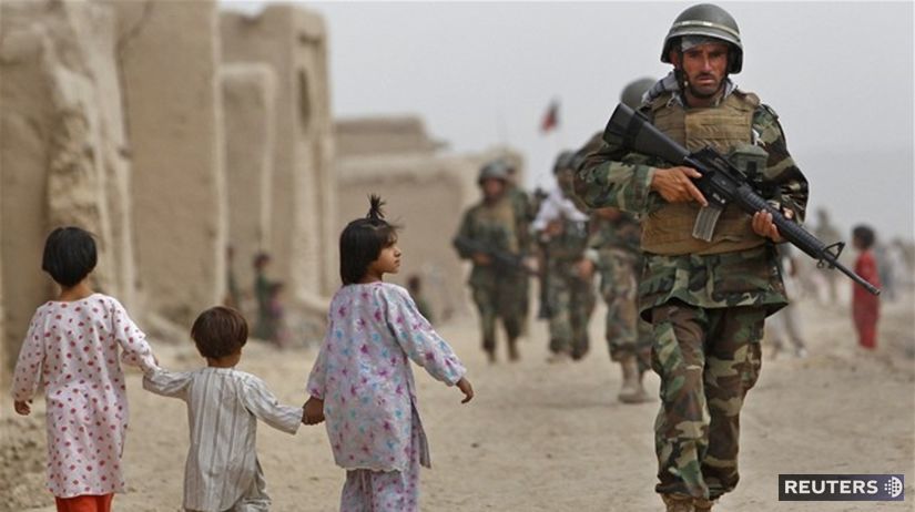 afganistan, vojak, vojna, deti