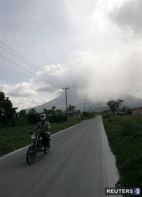 Sopka Sinabung.
