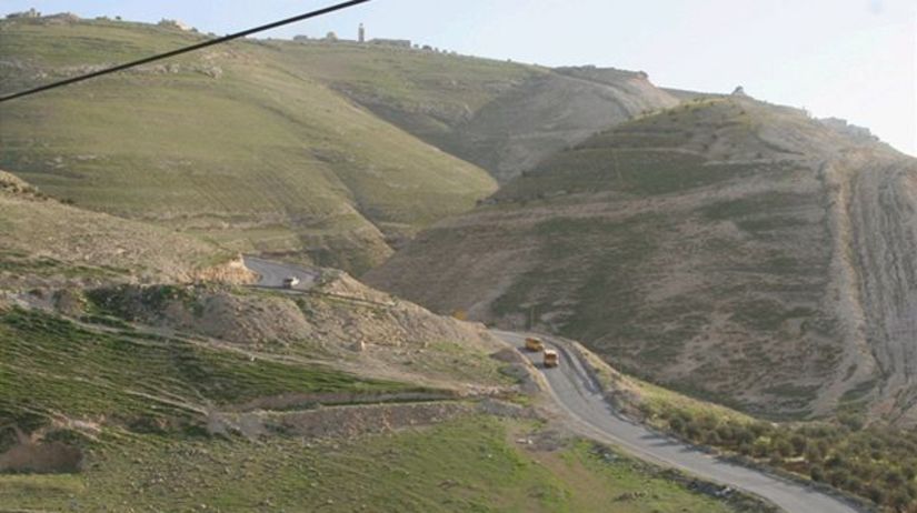 Vádí Nár, cesta, Palestína
