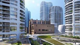 Tri mrakodrapy Penty pri centre Bratislavy ponúknu 800 bytov