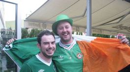 Fanúšikovia Írska.