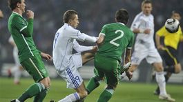 Stanislav Šesták bojuje s írskou presilou.