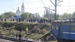 Autobus, havária, Ukrajina