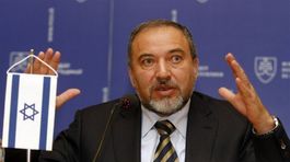 Izraelský minister zahraničných vecí Avigdor...