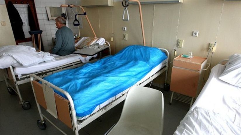 posteľ, nemocnica, pacient