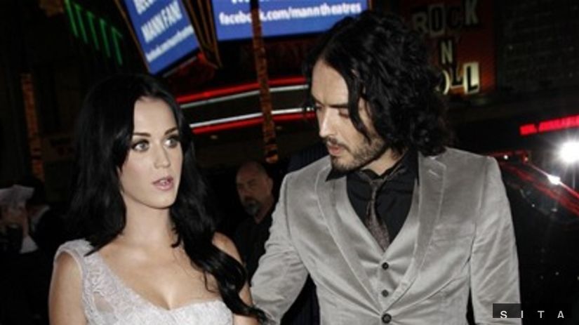 Katy Perry a Russell Brand