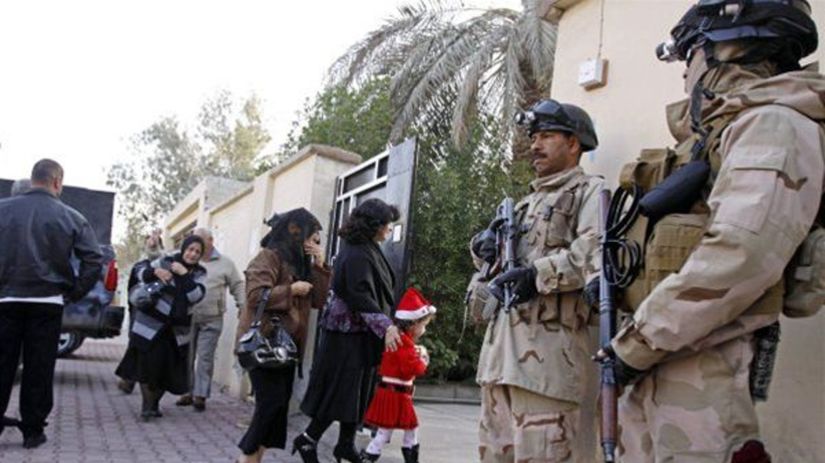 Irak, vianoce, kresťania