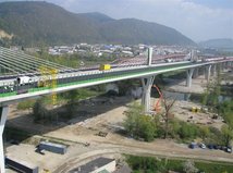 diaľnica, most, považská bystrica