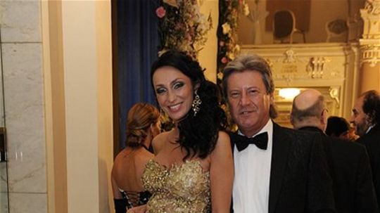 Speváčka Sisa Sklovska s priateľom - Jurajom...