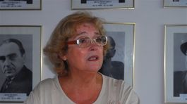 Herečka Božidara Turzonovová v dokumentárnom filme Generácia na prelome, ktorý nakrútila režisérka Yvonne Vavrová.