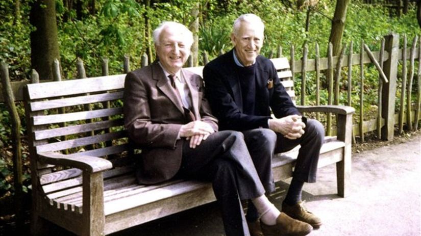 Donald Hartog (vľavo) spoznal J. D. Salingera...