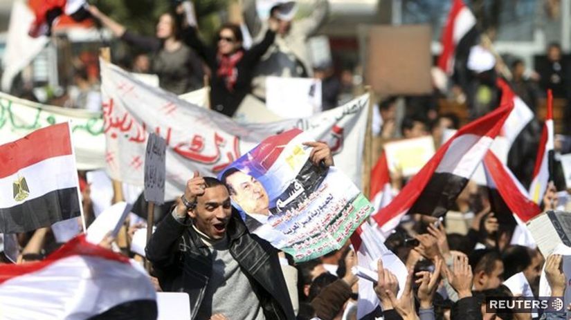 Egypt, Káhira, protest