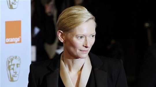 Herečka Tilda Swinton.