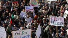Líbya, protesty