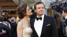 Colin Firth - Oscar 2011 - červený koberec