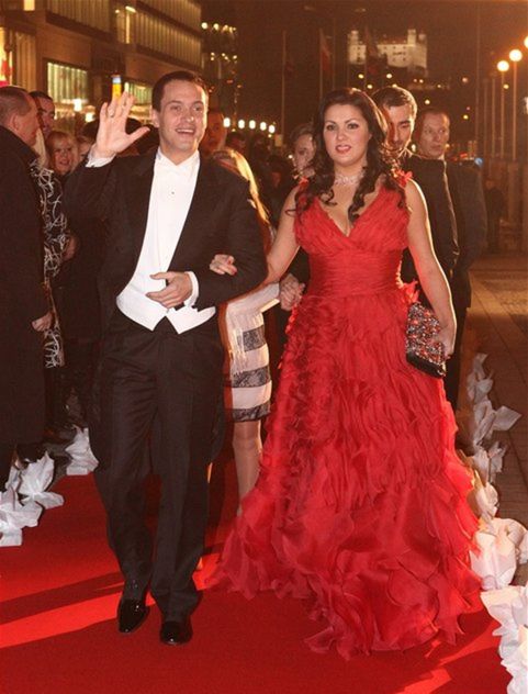 Anna Netrebko a Erwin Schrott v Bratislave v...