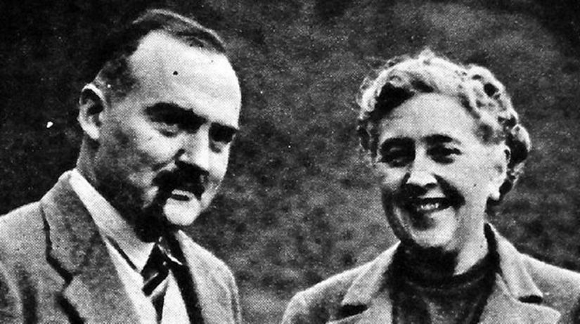 Agatha Christie s manželom