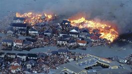 Japonsko, tsunami, zemetrasenie, požiar 