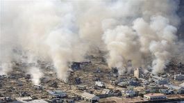 Japonsko, zemetrasenie, budovy, oheň, požiar