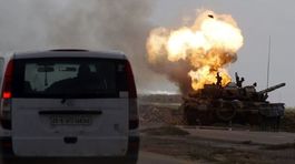 Líbya, útok spojencov