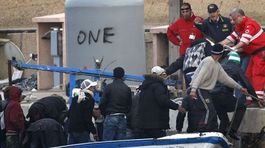 Lampedusa, Taliansko, utečenci