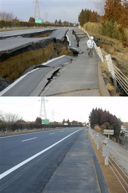 Japonskí cestári za obdivuhodne krátky čas...