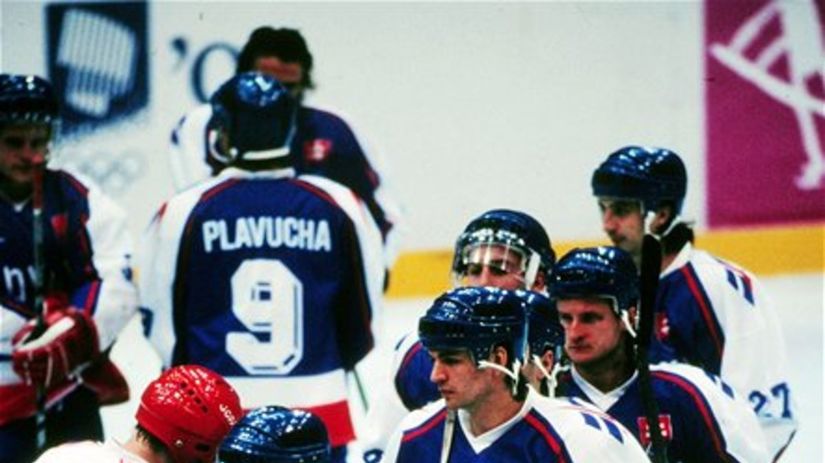 Slovenský smútok po prehre s Ruskom.