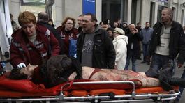 Minsk, explózia v metre