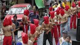 Filipíny, bičovanie