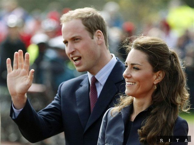 Kate Middleton a princ William vo Witton...