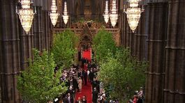 Kráľovská svadba, Westminster Abbey