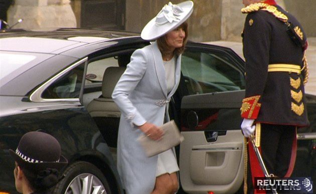 Matka nevesty Carole Middleton.