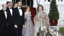princ Felipe, princezná Letizia, kráľovná Sofia