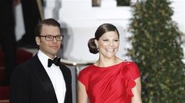 Následníčka švédskeho trónu Victoria Ingrid Désirée a jej manžel Daniel Westling.