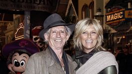 Keith Richards a Patti Hensen