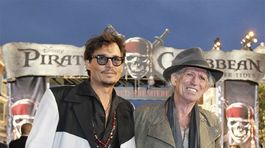 Johnny Depp (vľavo) a Keith Richards