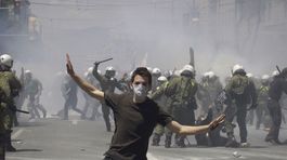štrajk v Aténach, Grécko