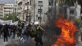 štrajk v Aténach, Grécko