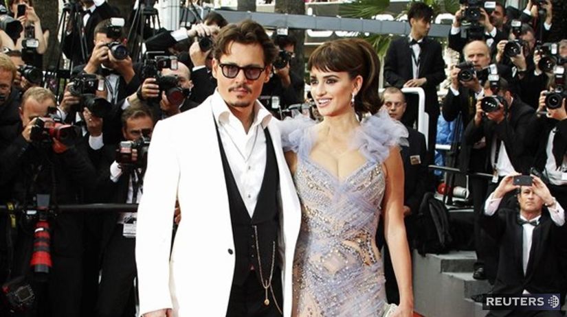 Penélope Cruz a Johnny Depp