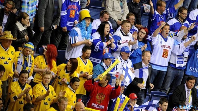 Švédsko Fínsko fanúšikovia
