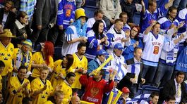 Švédsko Fínsko fanúšikovia
